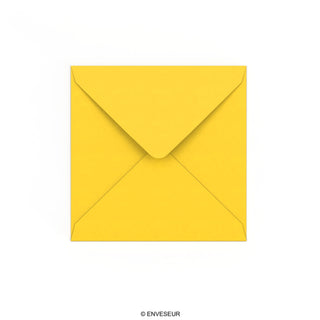 Envelope amarelo 140x140 mm