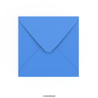 Envelope azul 155x155 mm