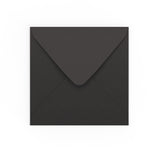 Envelope preto 155x155 mm