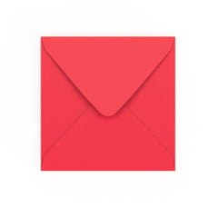 Envelope vermelho 155x155 mm