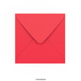 Envelope vermelho 155x155 mm