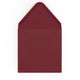 Burgundy envelopes Burgundy 155 x 155 mm Gummed