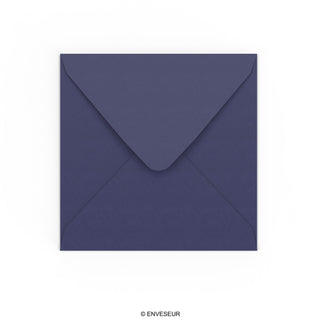 Envelope azul escuro 155x155 mm
