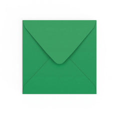 Envelope verde escuro 155x155 mm