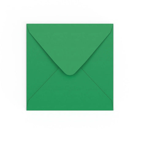 Envelope verde escuro 155x155 mm