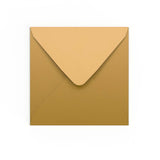 Envelope dourado 155x155 mm