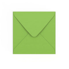 Envelope verde claro 155x155 mm