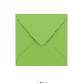 Envelope verde claro 155x155 mm