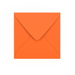 Envelope laranja 155x155 mm