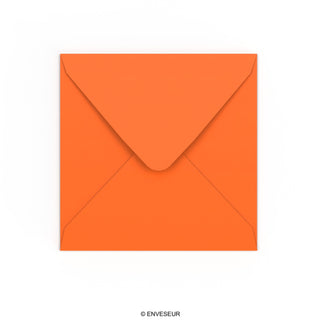 Envelope laranja 155x155 mm