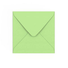 Envelope verde pastel 155x155 mm