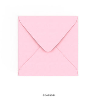 Envelope rosa pastel 155x155 mm