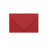 Envelope vermelho escuro 65x94 mm