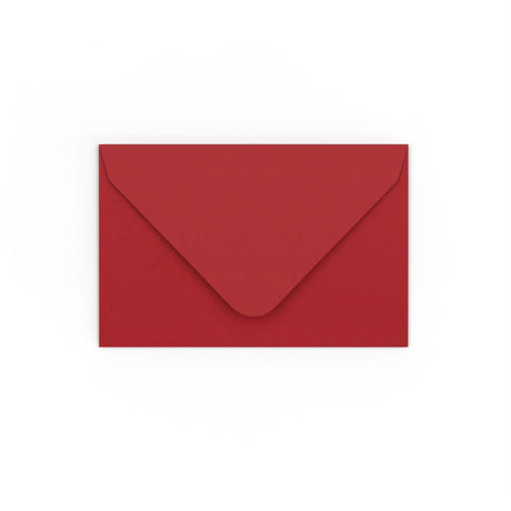 Envelope vermelho escuro 65x94 mm