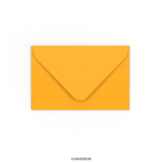 Envelope amarelo mostarda 65x94 mm