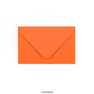 Envelope laranja 65x94 mm