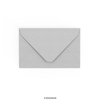 Envelope cinza pastel 65x94 mm