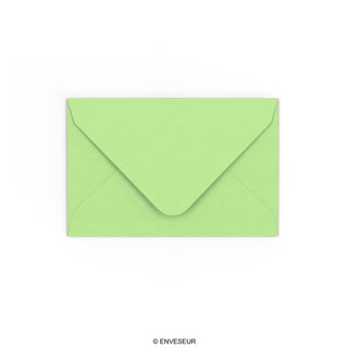 Envelope verde pastel 65x94 mm