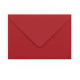 Envelope vermelho escuro 162x229 mm (C5)