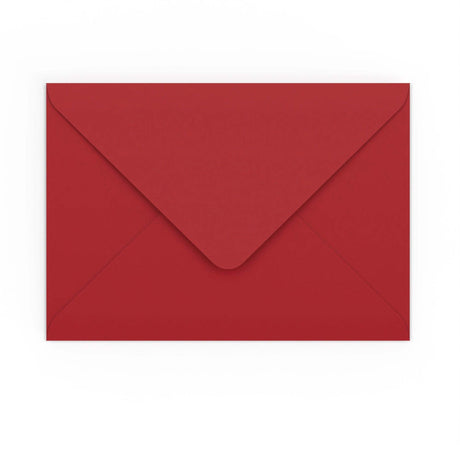 Envelope vermelho escuro 162x229 mm (C5)