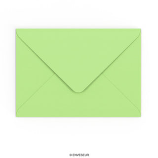 Envelope verde pastel 162x229 mm (C5)