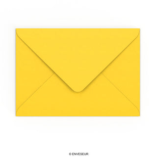 Envelope amarelo 162x229 mm (C5)