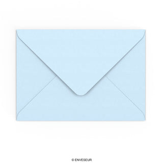Envelope azul pastel 162x229 mm (C5)