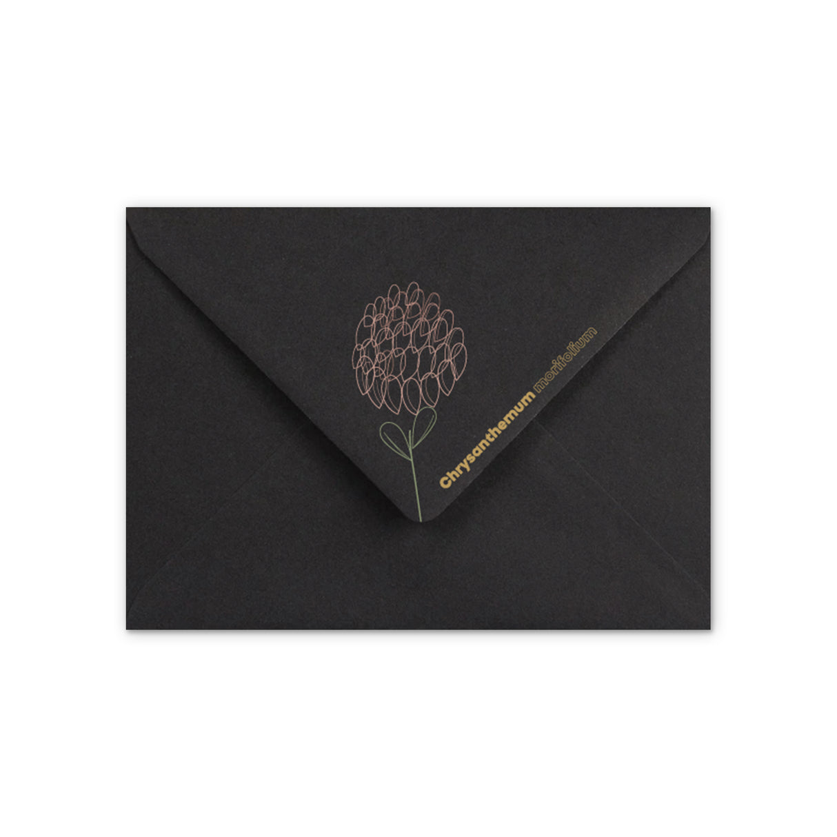Envelope Motivo Crisântemo