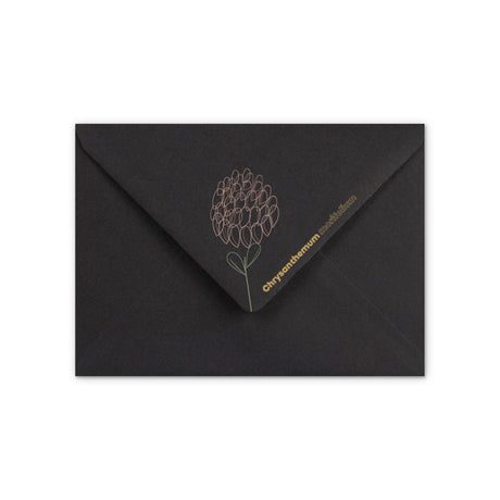 Envelope Motivo Crisântemo