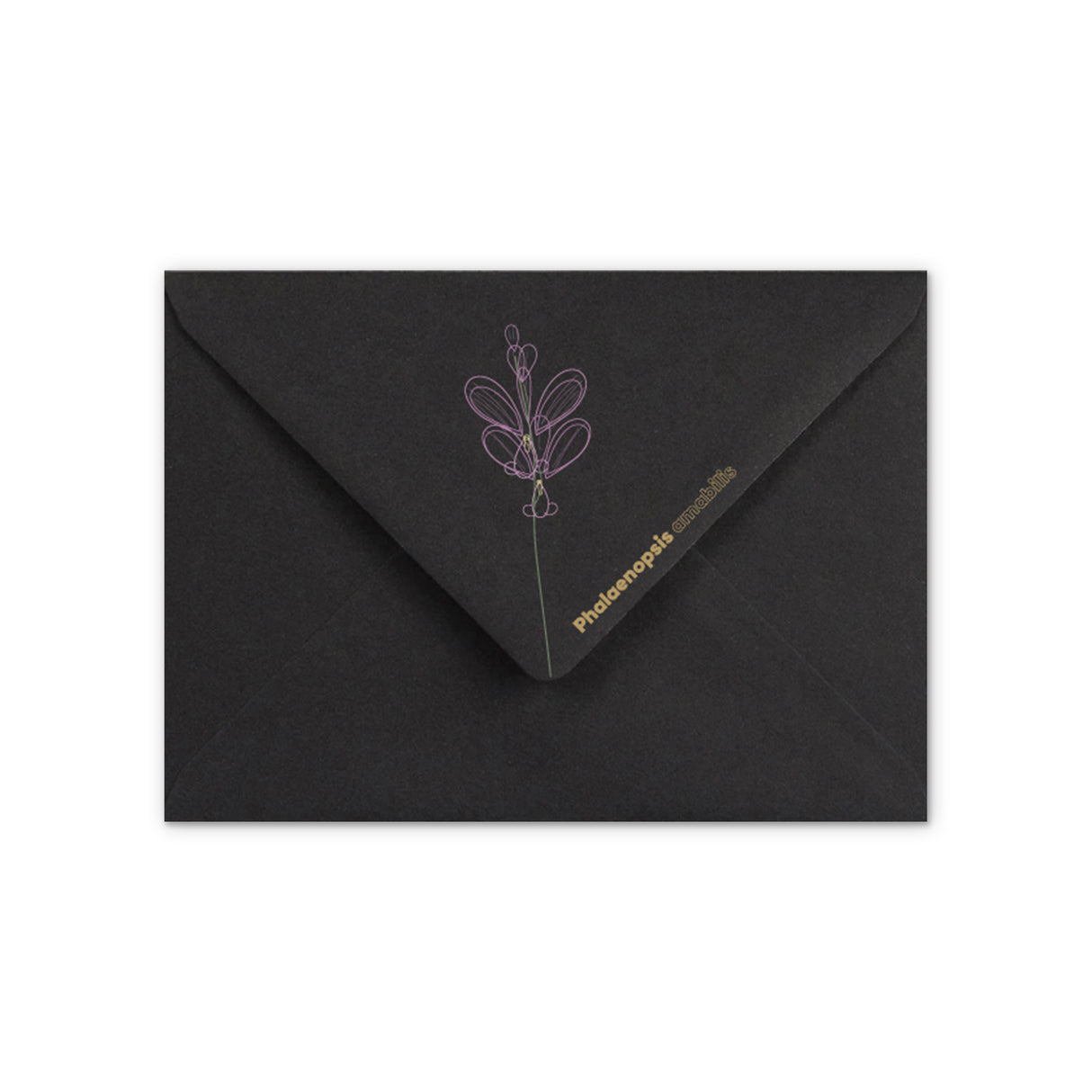 Envelope Motivo Orquídea