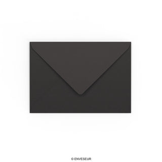Envelope preto 114x162 mm (C6)