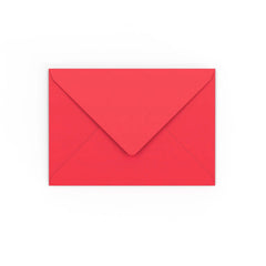 Envelope vermelho 114x162 mm (C6)