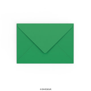 Envelope verde escuro 114x162 mm (C6)