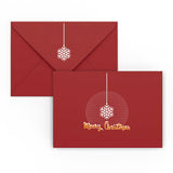 Envelope Motivo Natal Floco de neve