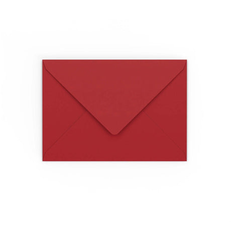 Envelope vermelho escuro 114x162 mm (C6)