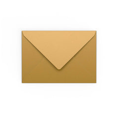 Envelope dourado 114x162 mm (C6)