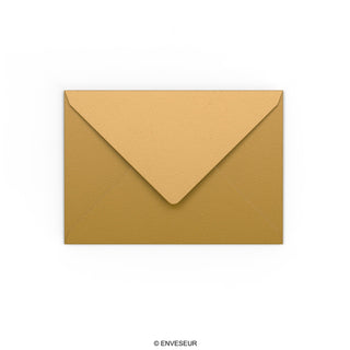 Envelope dourado 114x162 mm (C6)