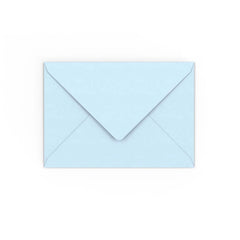 Envelope azul pastel 114x162 mm (C6)