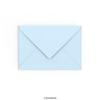 Envelope azul pastel 114x162 mm (C6)