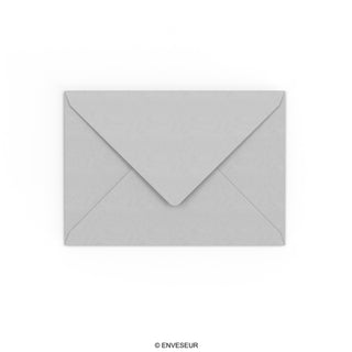 Envelope cinza pastel 114x162mm (C6)