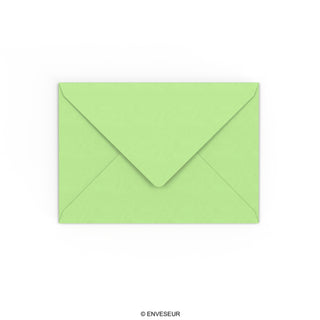 Envelope verde pastel 114x162 mm (C6)