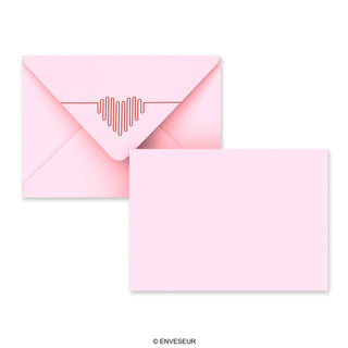 Envelopes para o Dia dos Namorados ”Batimento cardíaco”