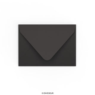 Envelope preto 82x113 mm (C7)