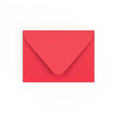 Envelope vermelho 82x113 mm (C7)