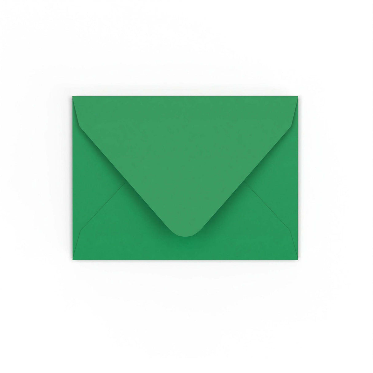 Envelope verde escuro 82x113 mm (C7)