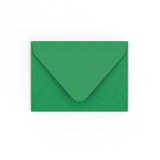 Envelope verde escuro 82x113 mm (C7)