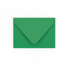 Envelope verde escuro 82x113 mm (C7)