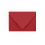Envelope vermelho escuro 82x113 mm (C7)