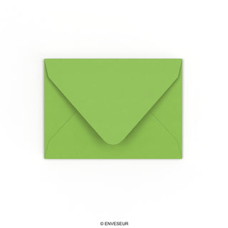 Envelope verde claro 82x113 mm (C7)