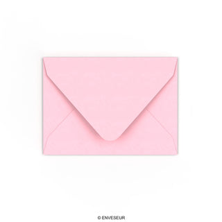 Envelope rosa pastel 82x113 mm (C7)